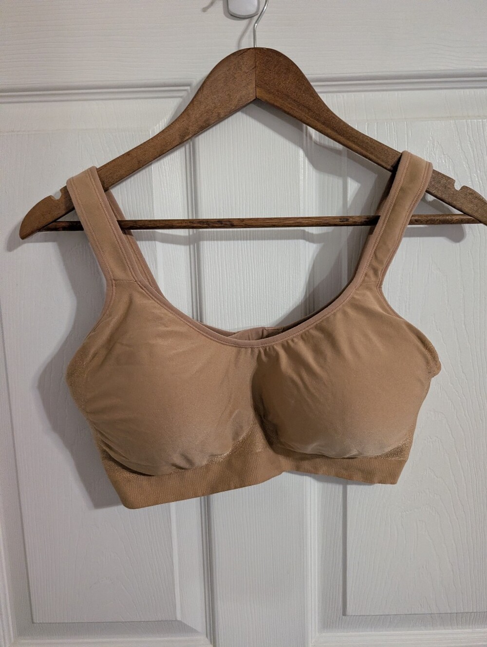 Shapermint Essentials Womens Bra Beige Tan Size XL